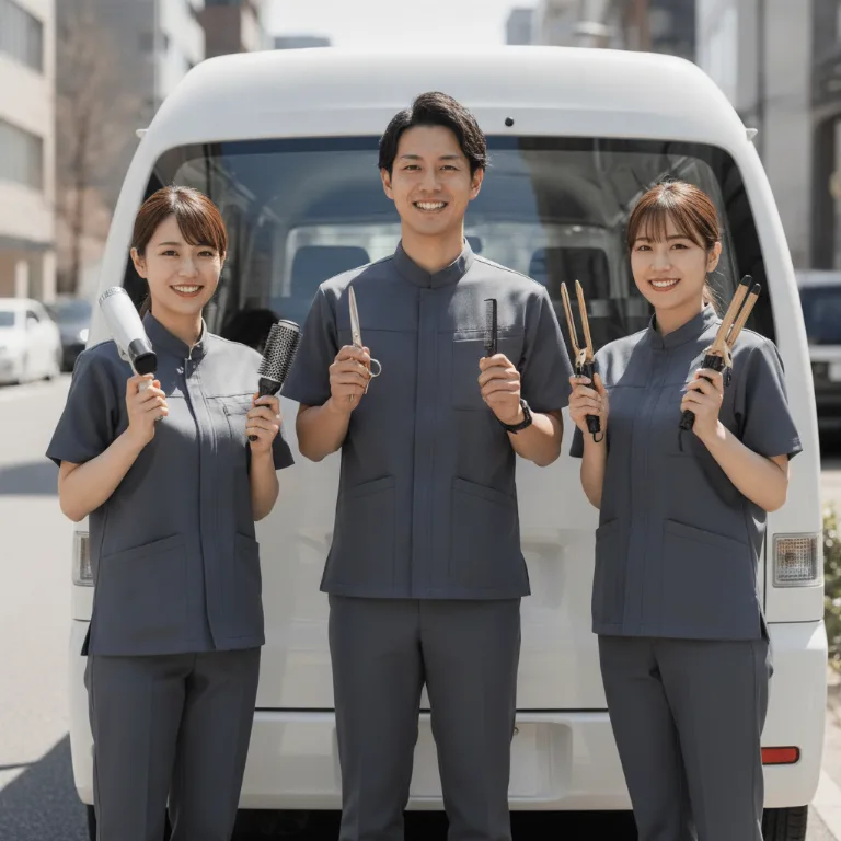 高級美容室 のチーム: 郡山市